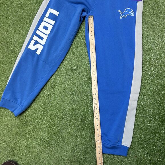 Detroit Lions NFL Team Apparel Sweatpants Pants Jogger Mens Size XL NWT $75 - Picture 6 of 10